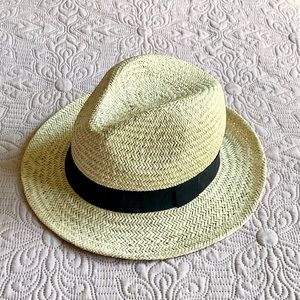 Straw Fedora | 100% Palm Leaf